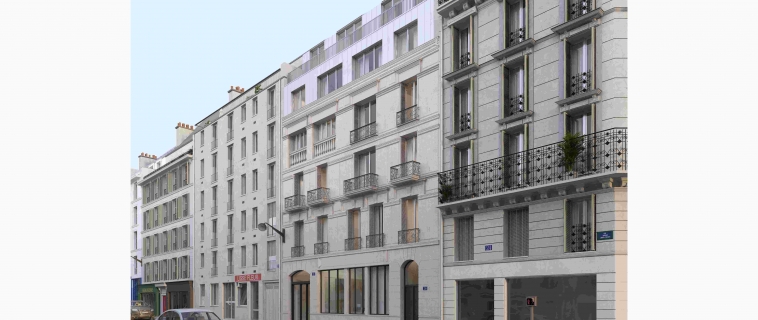 Paris – Réhabilitation immeuble de bureaux et logements